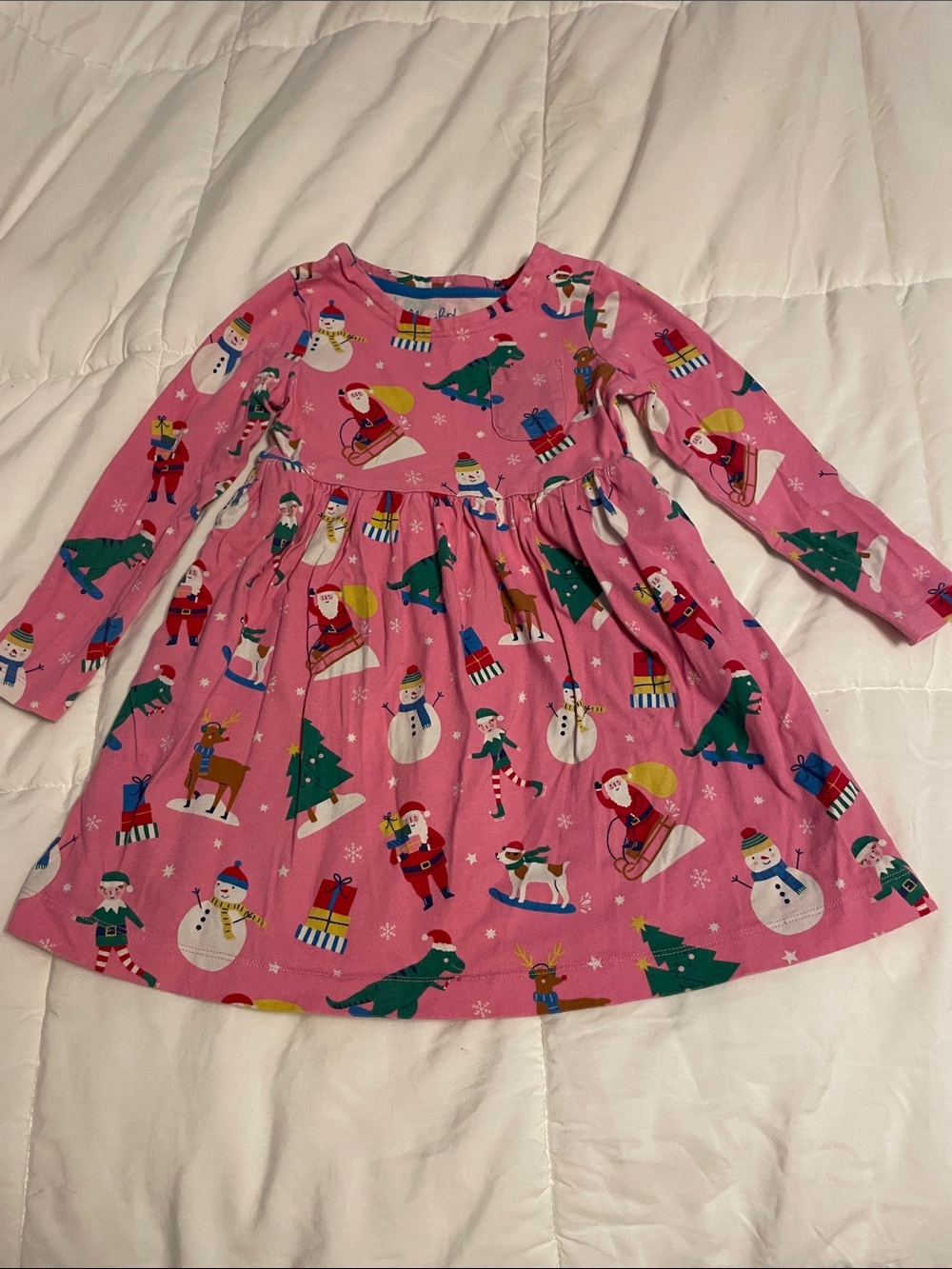 Mini Boden Christmas dress size 4-5